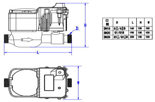 DN15-DN25安装示意图